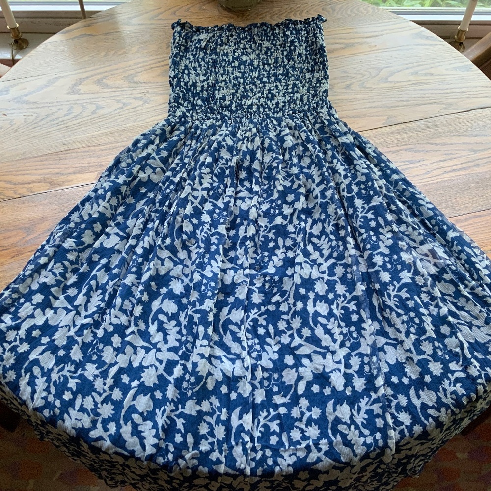 CLOE CASSANDRO silk dress/lined/side slit/L